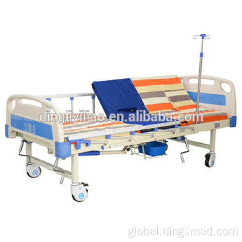 Medical Hospital Bed Luxurious Hand Control Hospital Bed Cpr Bed Manufactory